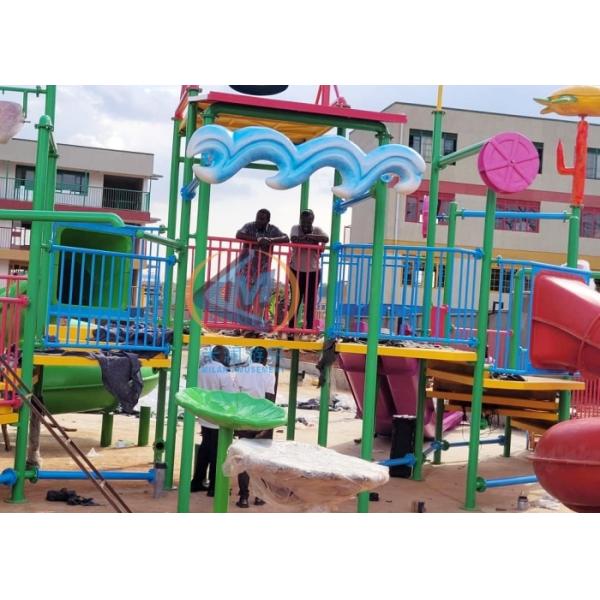 Sea Style Commercial Water Playground Middle Size For Leisure