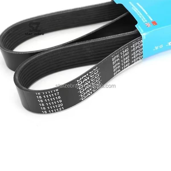 8PK1340 PC300-6 Excavator Water Pump Belt V Ribbed Belt High Reliability