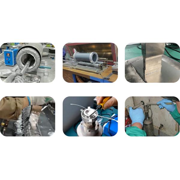 Environmentally 20Khz Ultrasonic Indium Coating Inner Target Cylinder Pipe