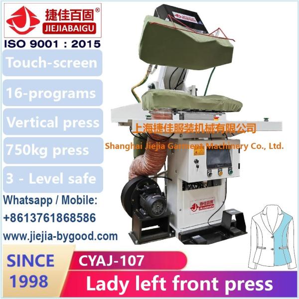 Full Range Garment Ironing Machine For Lady Dress Back