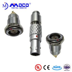 Quality 0B 2 pin plug and socket circular push pull connector for thermacam for sale