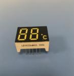 Custom Ultra white dual digit 0.47" 7 segment led display common cathode for