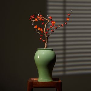 Quality High Simulation Artificial Prunus Mume Tree 70cm Height for sale