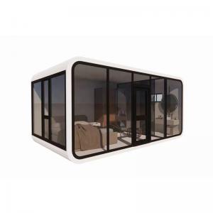 China Outdoor Modern Prefab House Mobile Working House Office Pod Apple Cabin with Design on sale