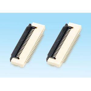 Phosphor Bronze Terminal Flexible Printed Circuit Connector Easy On Type Pitch 0