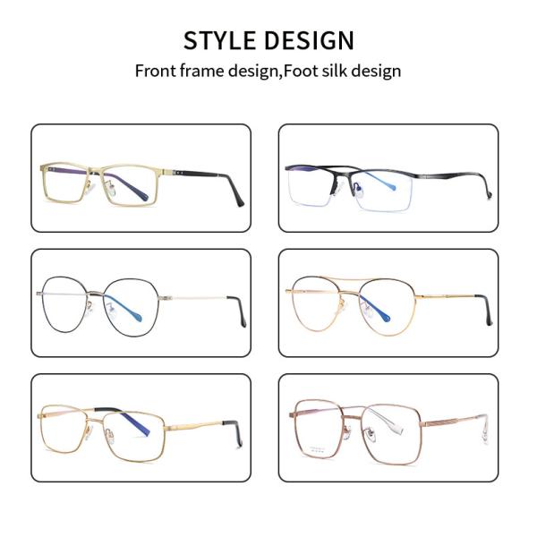 Fashion Glasses Frames Custom Designer ODM Eyeglasses For Unisex