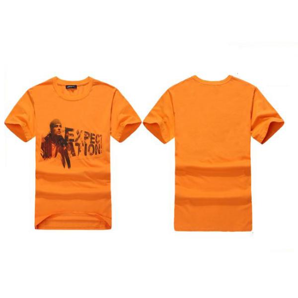 Cool Printed Mens T-shirt Designs Orange / Female Crew Neck Tee Shirts