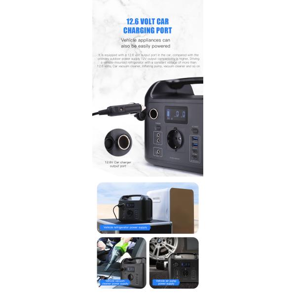 Mobile Phone 300W Lifepo4 Portable Power Station Solar Generator