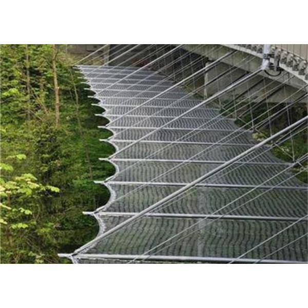 Customizable Width Decorative Flexible 15mm*15mm Stainless Steel Wire Rope Mesh for Safety Protection