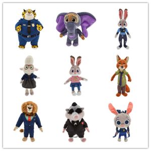 Quality Disney Cartoon Characters Zootopia Stuffed Cartoon Plush Toys 9 inch for sale