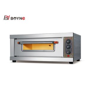 Quality Commercial 3.2kw Stainless Steel Baking Oven Single Layer for sale