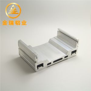 Quality Silver Extruded Aluminum Profiles , Anodization Aluminum Guide Rail for sale