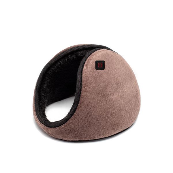 OEM Heated Ear Muffs , Rechargeable Heated Ear Warmers Fleece Material
