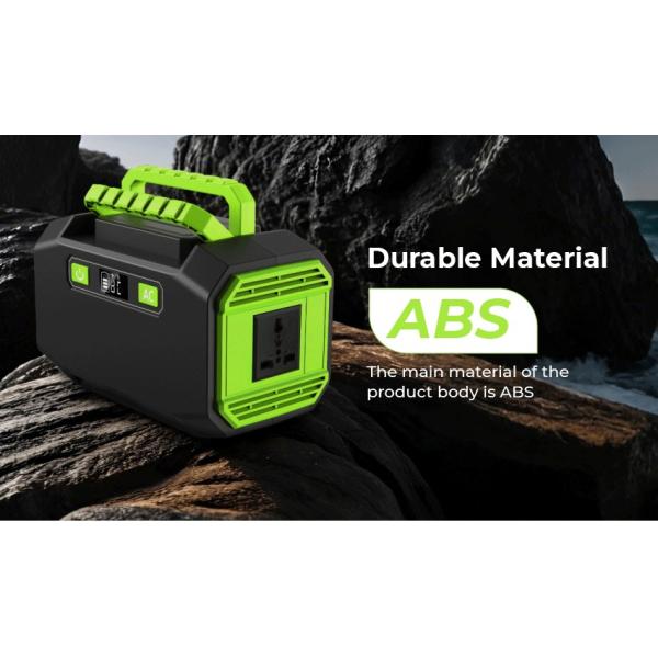 200W Portable Power Station with MPPT and Lithium Ion Battery