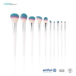 Quality Synthetic Hair 10pcs BSCI Cosmetic Makeup Brush Set for sale