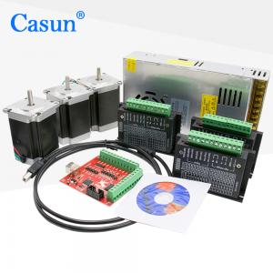 Quality Nema 34 86x86mm CNC Kit 4 Axis Open Loop Stepper Motor 12N.M For CNC Machine for sale