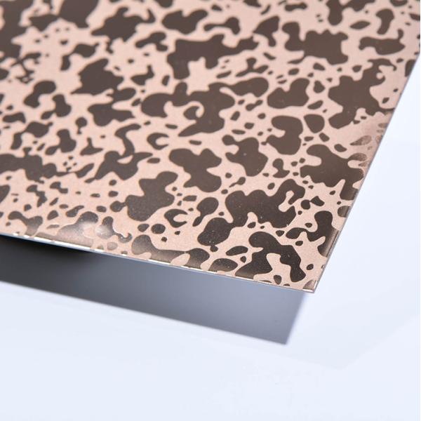 6k 8k Stainless Steel Decorative Sheets Etched 430 0.5mm Decorative Metal Sheets