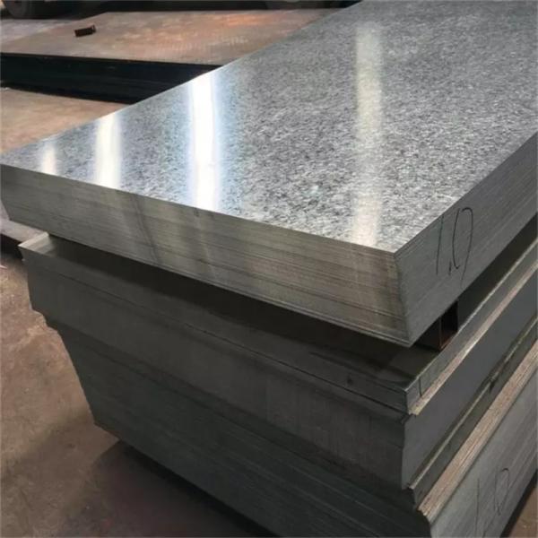 ISO9001 Hot Dipped Galvanized Steel Plate 1mm 1.5mm 2mm Thickness For Industry