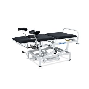 Power Coating Height Adjustable 170kg Medical Hydraulic Delivery Bed