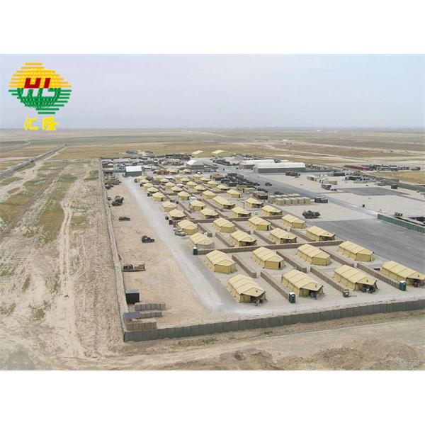 Height 0.6m-2.7m Military Sand Wall Hesco Barrier Length 1.21m-33m