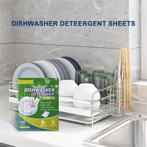 Quality Disposable Dish Washing Sheets Custom Eco Friendly Dishwasher Sheets for sale