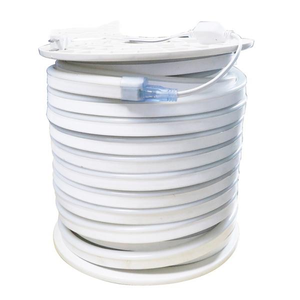 High quality AC220V smd5050 rgb 60leds/m diameter 25mm Led neon flex strip light ip68 (Red Color)