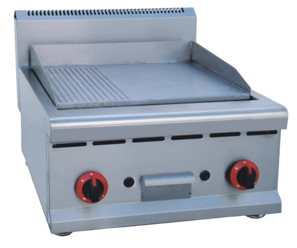 Gas Cooking Lines , 120 - 300 Degree Countertop Commercial Electric Griddle