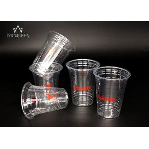 China Recyclable Disposable Plastic Dessert Cups Crack Resistant Food Safe Grade on sale