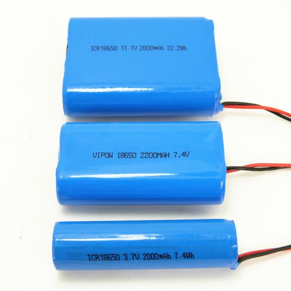 6000mah 11.1V 66.6Wh Li Ion Icr18650 Battery , Emergency Lighting Battery Pack