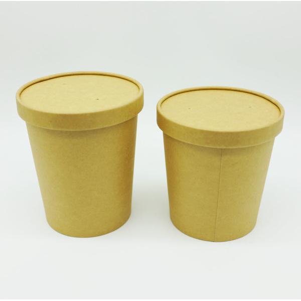 Buy Various Logo Biodegradable Paper Bowls , Disposable Paper Soup Bowls ECO at wholesale prices