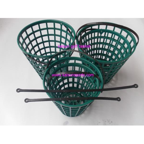 golf basket , plastic golf basket , green plastic golf basket