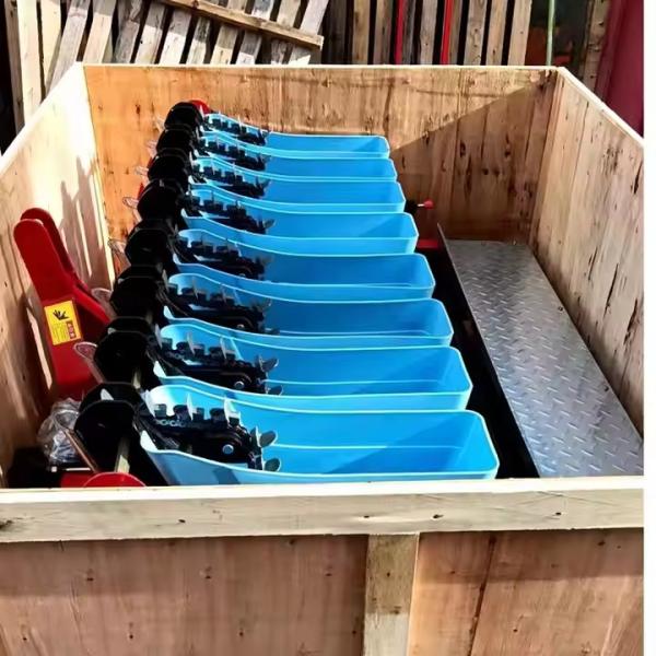 High Quality Agricultural Farm Garlic Planting Machine High Capacity Hang Garlic Seeder Garlic Planter Machine