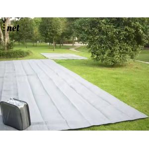 Quality 3x8m Plastic Camping Mat Knitted Caravan Outdoor Carpet Customized for sale