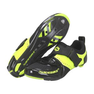Nylon Sole Road Racing Bicycle Shoes / Breathable Bicycle Bike Shoes