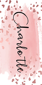 Watercolor Printed Beach Towel