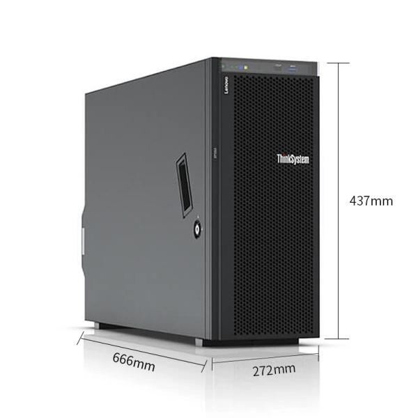 Intel Xeon 4210R Processor ThinkSystem ST550 4U Tower Server with Advanced Technology