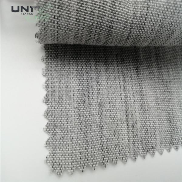 Natural Color Smooth Lightweight Horse Hair Canvas Interlining For Men Suit Fabric