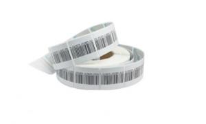 Quality EAS rf soft label for retail store loss prevention 8.2mhz security label for sale