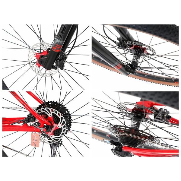 Carbon Fiber Montain Bike 27.5 29er Warriorpro SHIMANO M6100-12 Speed T900 Disc Brake Adult MTB