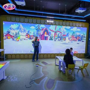 Quality Tech Laser DLP Projection Immersive Drawing Interactive Games For Showrooms for sale