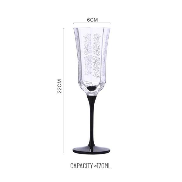 Custom 6–10oz Lead-Free Crystal Clear Stemware | Shatterproof Hotel-Grade Drinkware with Laser Logo