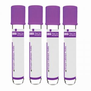 China 2ml Purple Top Vacuum Blood Collection EDTA Tube K3 Coagulation Tests on sale
