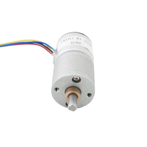 5v Dc Geared Stepper Motor 20mm 2 Phase 4 Wire Micro Linear Stepper Motor With Gearbox