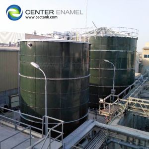 Quality glossy Sludge Storage Tanks In Dairy Industry Wastewater Processing for sale