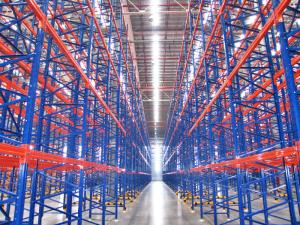Quality Roll Formed / Structural Selective Pallet Racking For Palletized Storage for sale