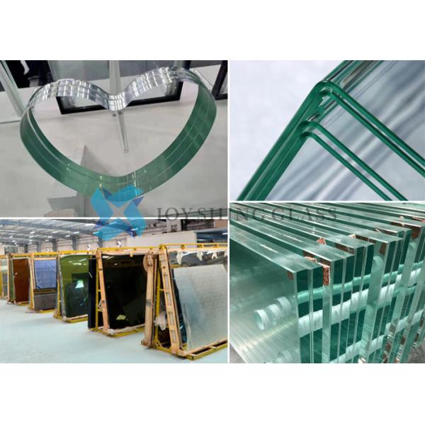 PVB And SGP Laminated Glass Flat Shaped Anti Theft