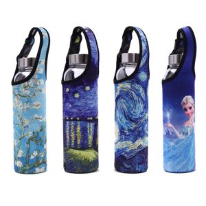 Quality Customized Neoprene Water Bottle Accessories Sleeve 450ml for sale