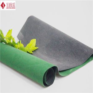 Buy cheap Soft Nonwoven Plain Flocked Fabric , Spunlace Green Velvet Fabric from wholesalers