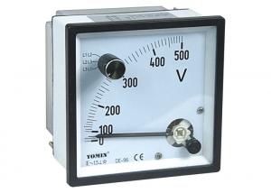 Quality CE Approved Analogue Panel Meters With Change-Over Switch Voltmeter / Voltage Meter for sale