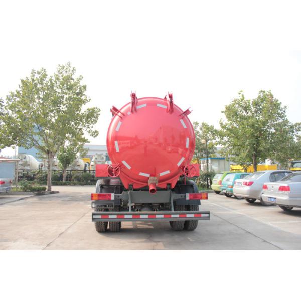4-6m3 Sewage Suction Truck Of Sinotruk 4x2 6 Tires With Euro3